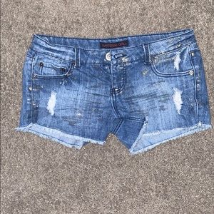 Good lust blue jean Denim shorts